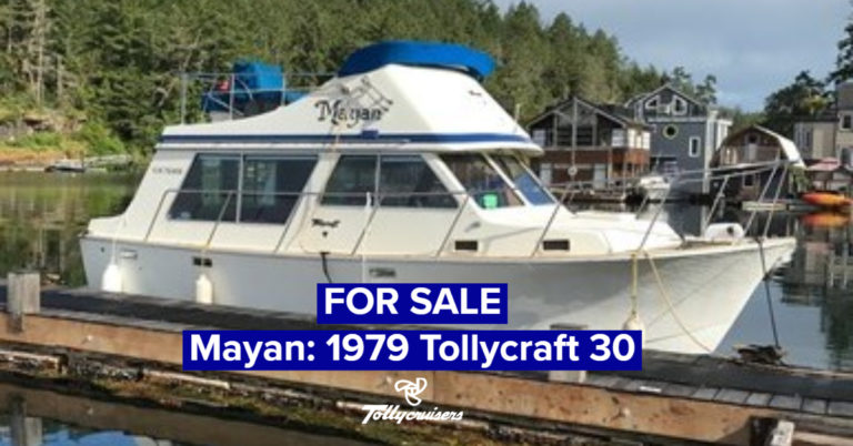 For Sale: Mayan, 1979 Tollycraft 30