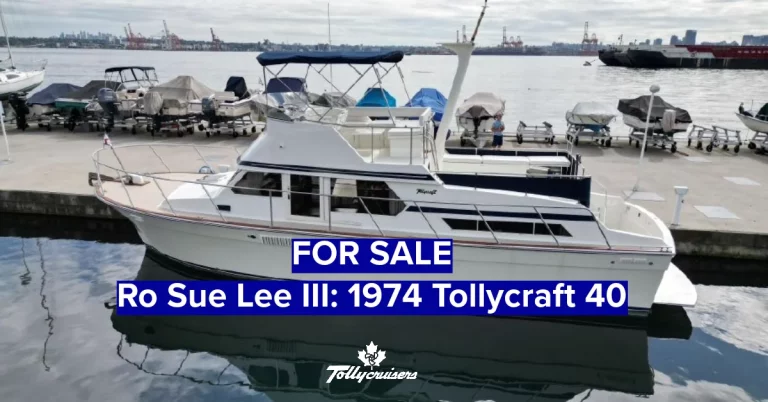 For Sale: Ro Sue Lee III, 1974 Tollycraft 40