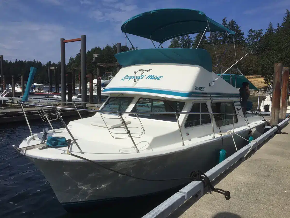 Lasqueti Mist - 1977 Tollycraft 26