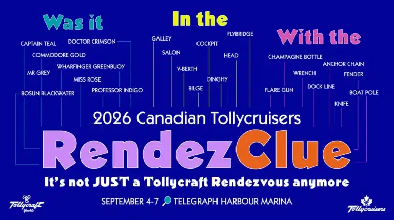 2026 Canadian Tollycraft Tollycruisers Rendezvous