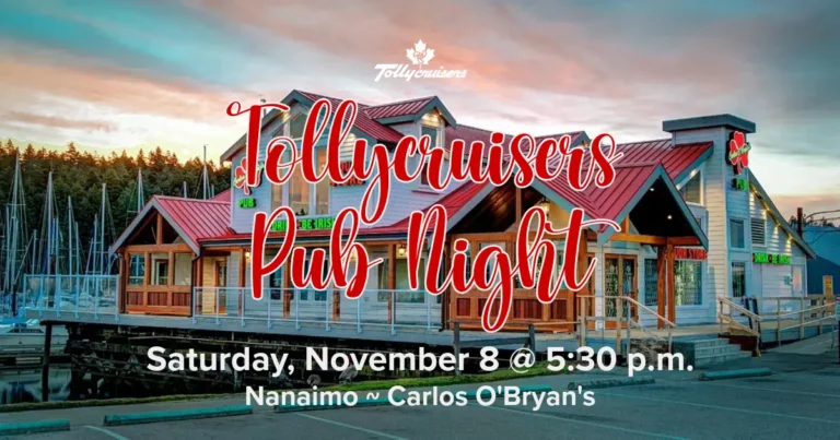 Canadian Tollycraft Pub Night Nanaimo Tollycruisers
