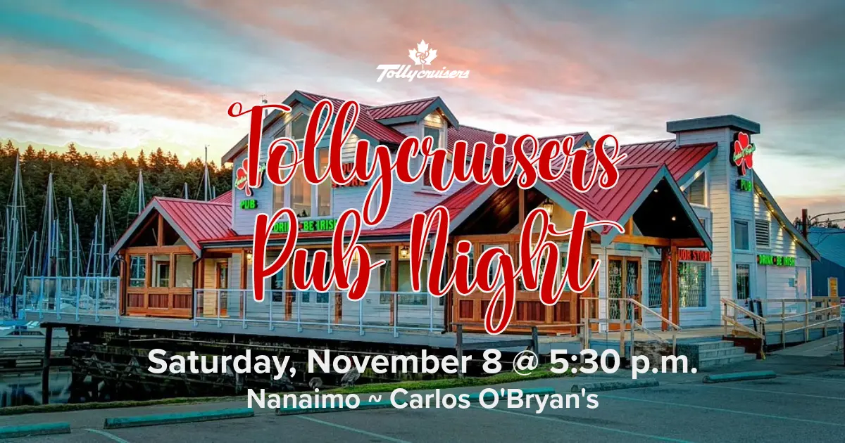 Canadian Tollycraft Pub Night Nanaimo Tollycruisers